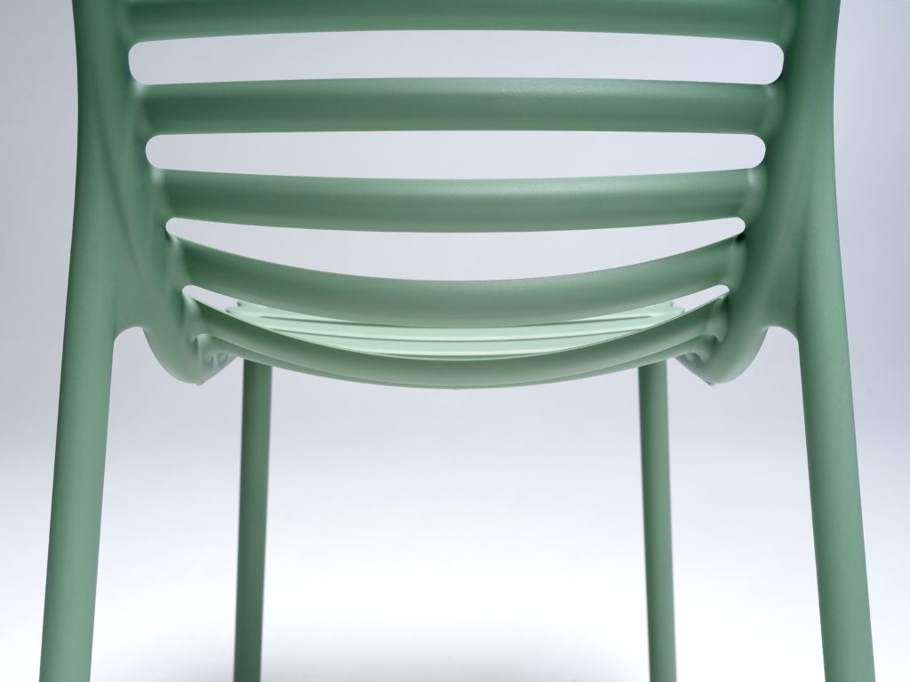 Nardi Doga chair detail of rear mint