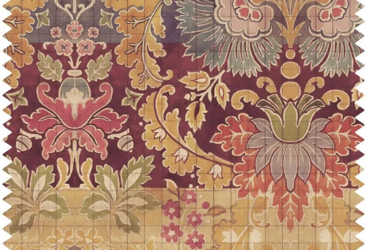Andastra is Sumptuous Fanciful Fabric from House of Hackney