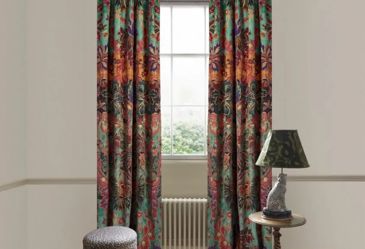 Andastra is Sumptuous Fanciful Fabric from House of Hackney