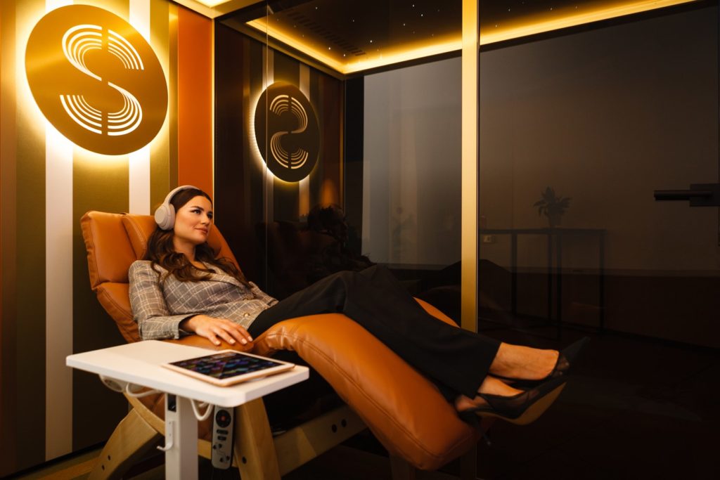Mind Spa relaxation booth