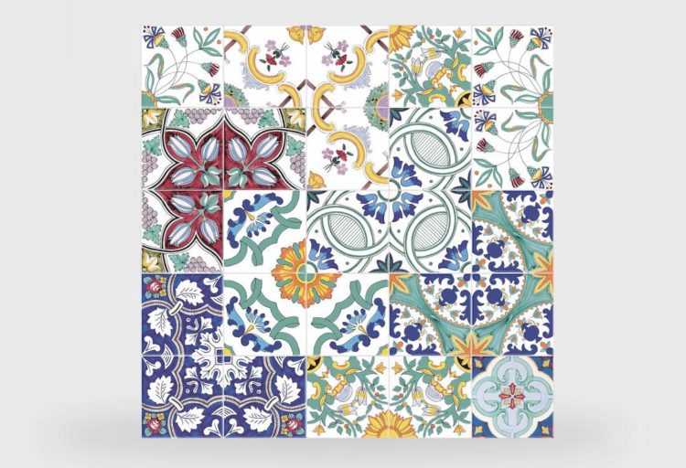 Mèlange Ceramica Tiles by Francesco de Maio