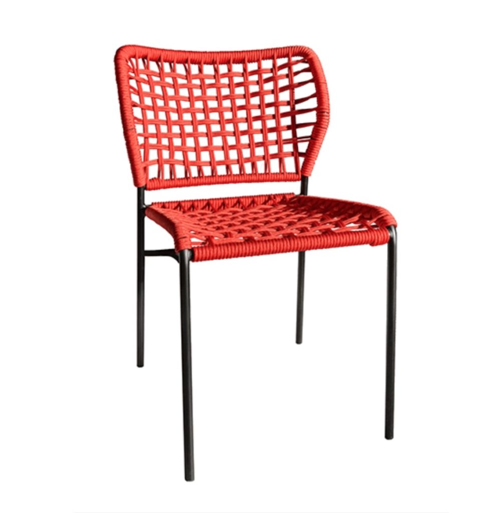 Corda seating red chair