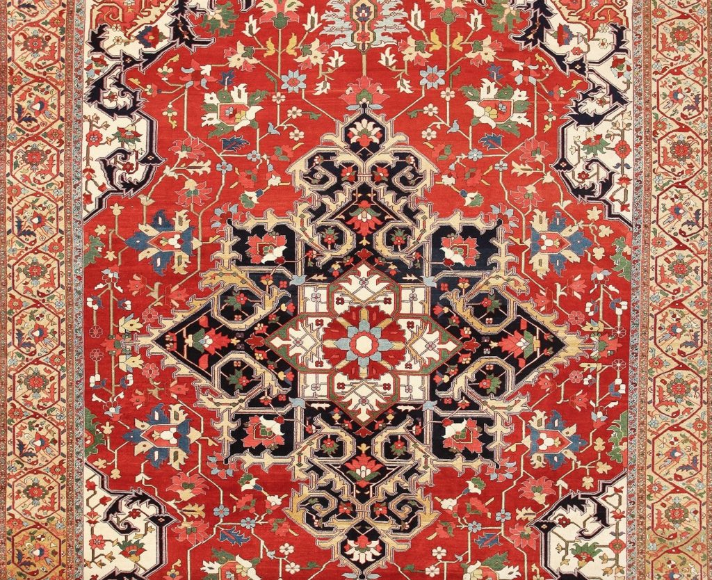 Nazmiyal Persian Serapi rug
