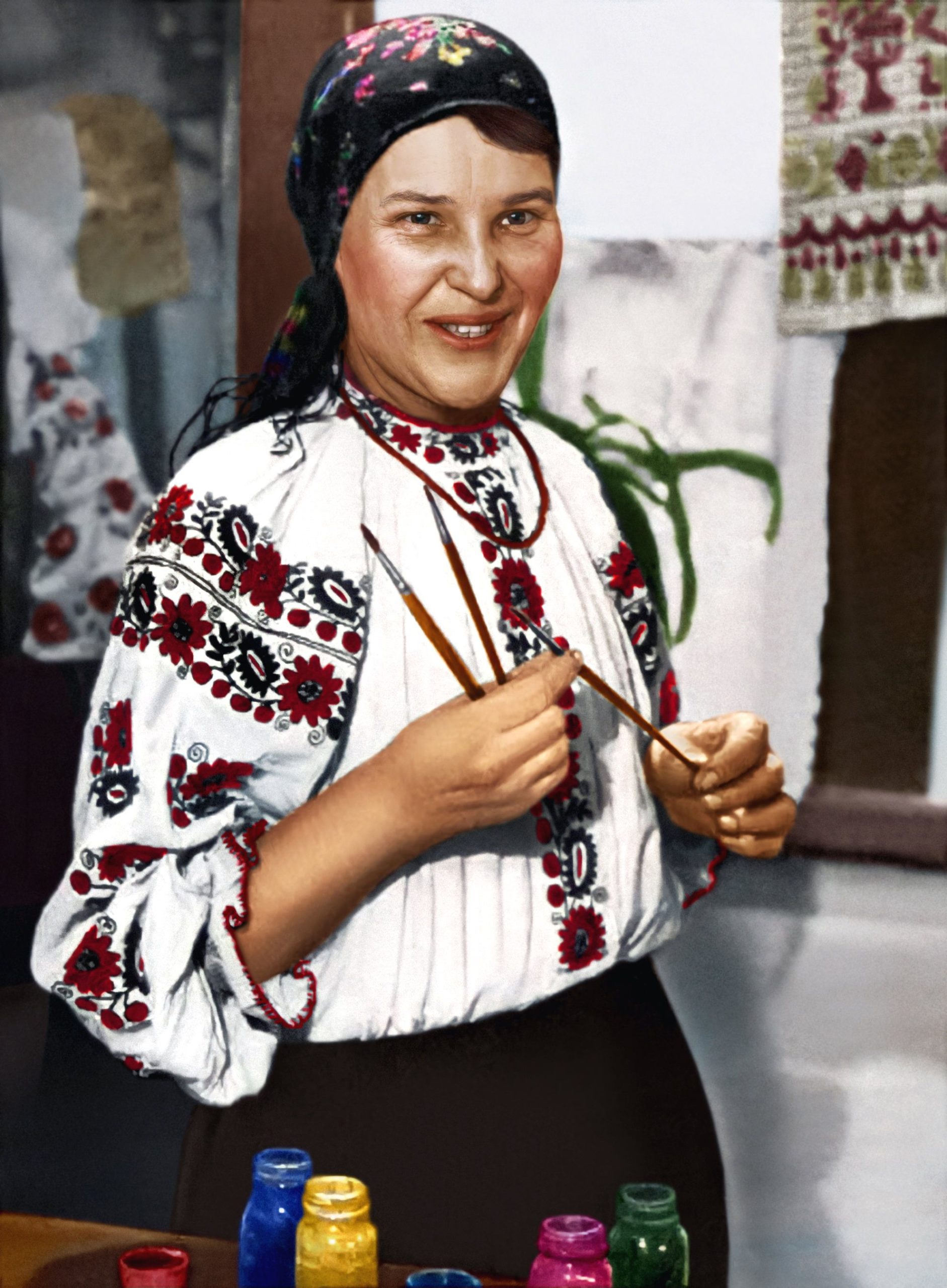 Maria Prymachenko Textiles from ZigZagZurich