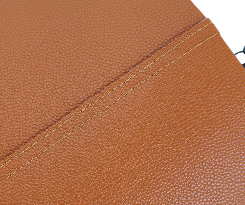 Detail of camel leather grain