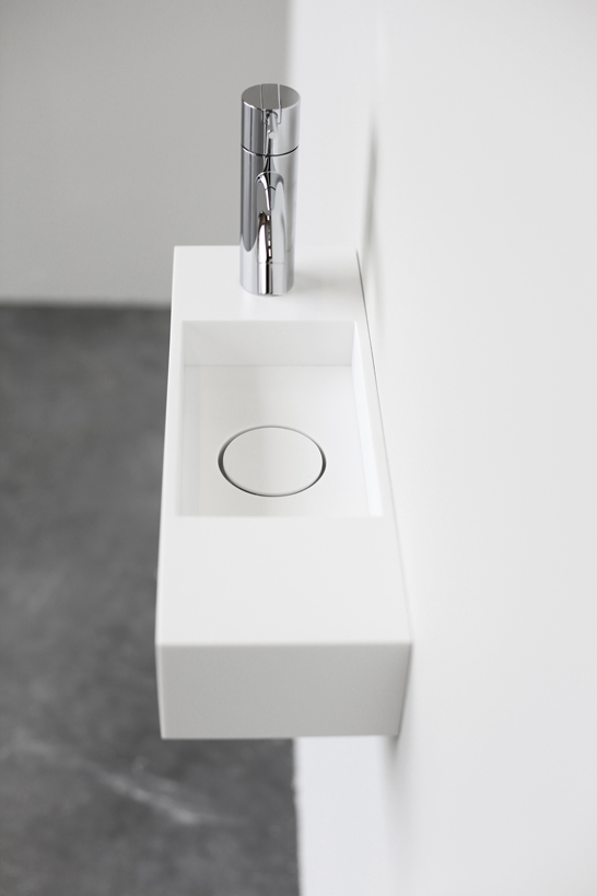 New super compact hand rinse basins by NotOnlyWhite