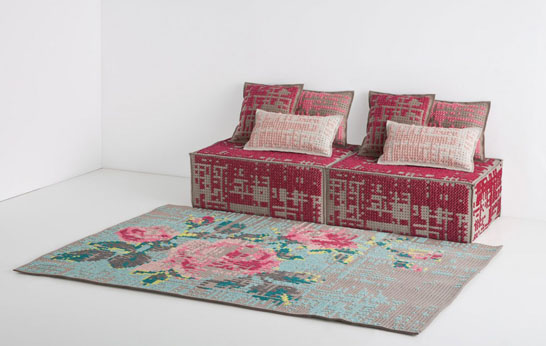 Canevas Collection by Charlotte Lancelot for Gan Rugs 