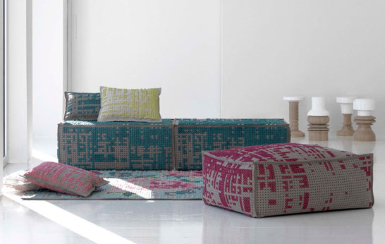 Canevas Collection by Charlotte Lancelot for Gan Rugs 