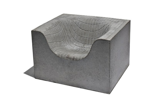 Top Ten Concrete, Nola, Concrete seating, Concrete things chair