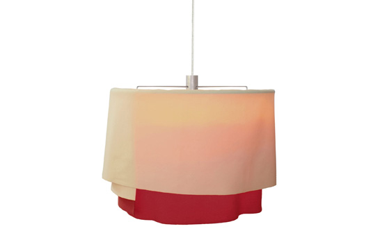 Gradient Red lamp by Usuals