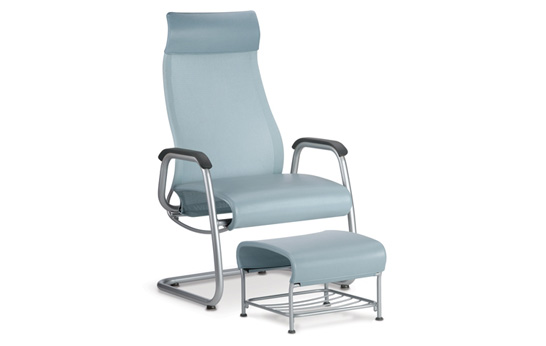 high-performance seating, patient seating, tandem, ottoman, chair, healthcare, high-back seating, mid-back seating, CuraNet