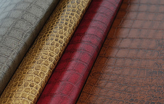 Fashionable Faux Leather: Sta-Kleen Textiles by Mitchell