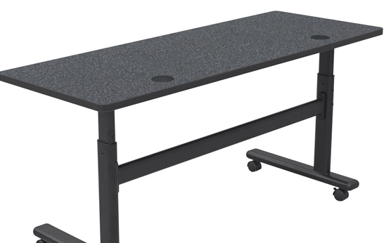 Height-Adjustable Sit/Stand Flipper Tables by MooreCo