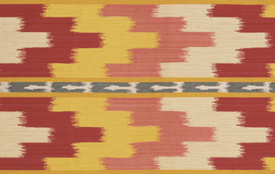 Inspired by Uzbekistan: Outdoor Ikats by Beacon Hill
