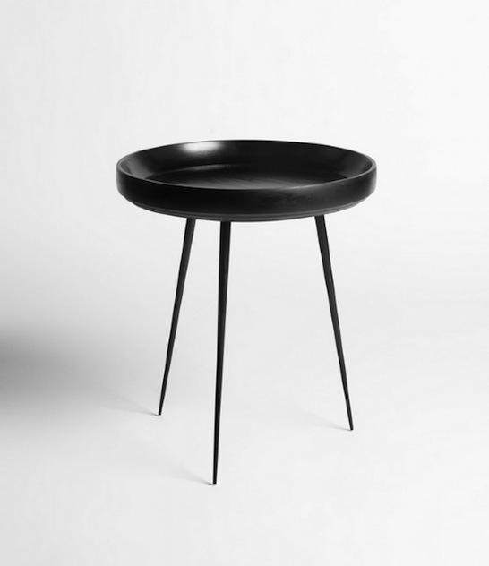 Mater, bowl table, green, flat-pack