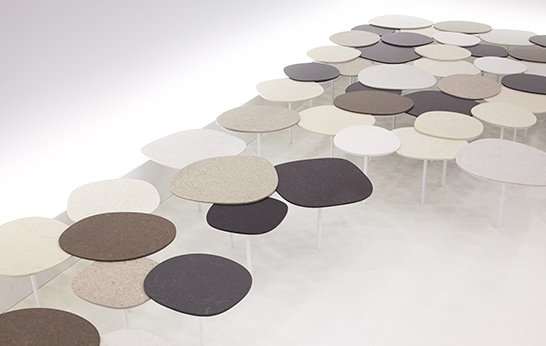 Table installation by Nendo for Caesarstone_3