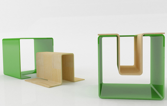 Multifunctional Modern: Un Stool by Studio PARCHITECTS