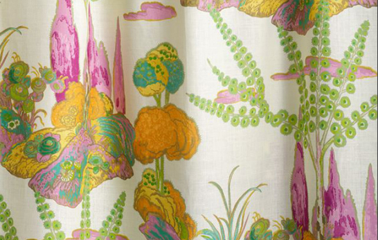 textiles, Beacon Hill, Midnight Garden