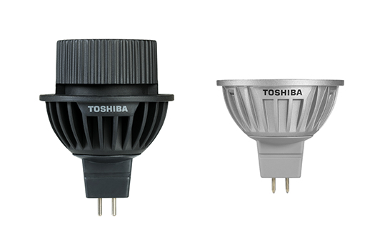 Toshiba LED Lighting, LED lamps, green, MR16