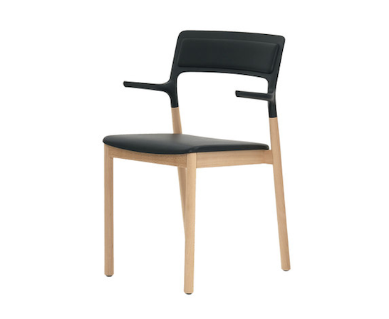 Florina Soft by De Padova, Pelle by Zeitraum, backless, chair, contract, hospitality, trend