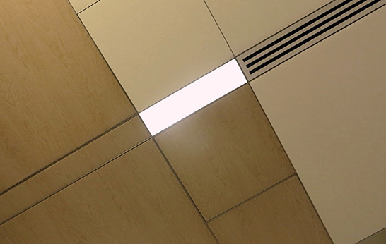 ceilings, surfaces, Hunter Douglas Contract, Echelonâ„¢ Ceiling system, acoustical ceiling system,