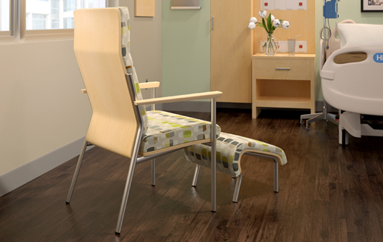 Sleek Healthcare Seating: Trace by Wieland