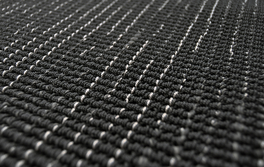 Bloomsburg Carpet introduces Metal Edge and Structure_Gunmetal--Close Up