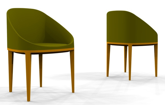 Okki Chair by David Fox for Lyndon Design