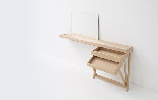 Pivot Desk: Vanity by Raw Edges for Arco