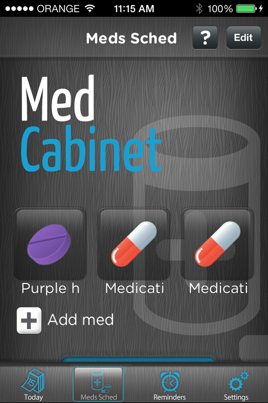 healthcare, Sabi, application, app, technology, wellness, medication reminders, virtual medicine cabinet,
