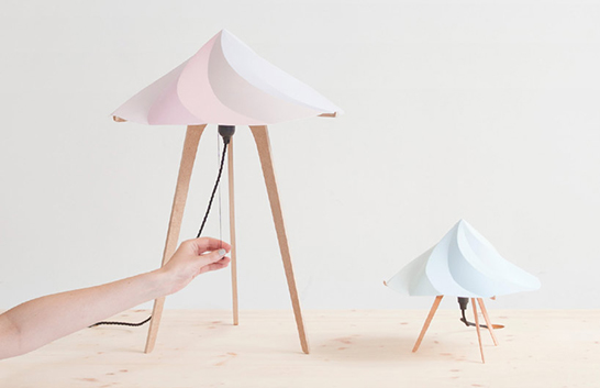 Chantilly lamps by Constance Guisset for Moustache