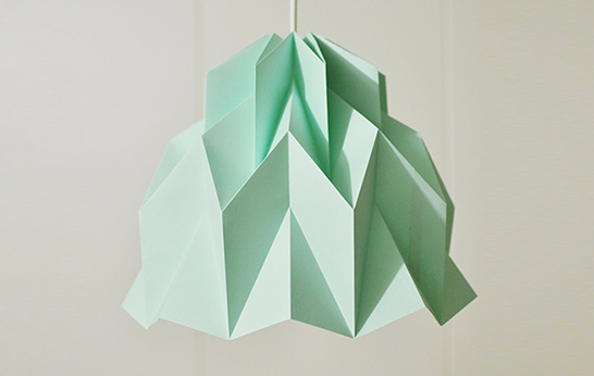 Moth Origami Lampshade by Studio Snowpuppe_1