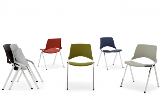 lightweight, trend, seating, slim profile, contract, NeoCon 2014, education, classroom, office,