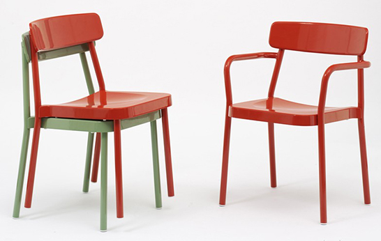 Grace stacking chair by Samuel Wilkinson for EMU
