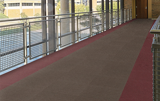 Solutions in Soft-Surface: Kinetex Textile Composite by J+J Flooring