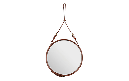 Adnet Circulaire mirror by Jacques Adney for Gubi