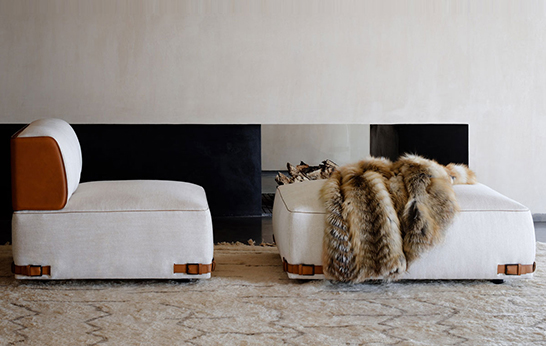 Soho upholstery by Fendi Casa