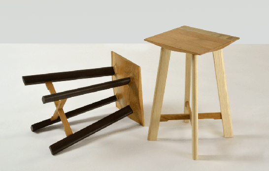 LE1 stool by Tanti