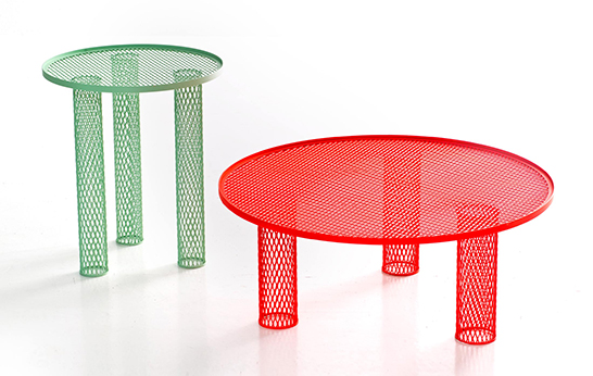 Net tables by Benjamin Hubert for Moroso_1