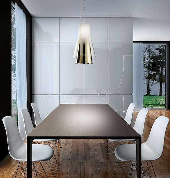 Dining kitchen modern style, 3D images