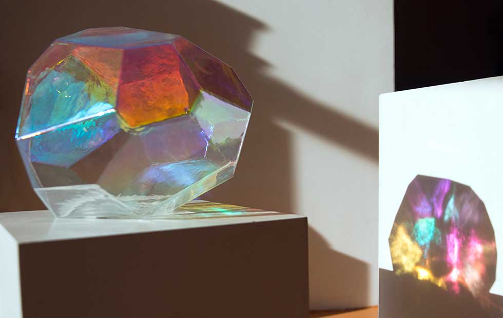Asteroid Glass By Koray Ozgen for Innermost