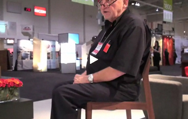 Live Video at IIDEX, NeoCon Canada: Dietiker to Release Wood Chair of the Decade