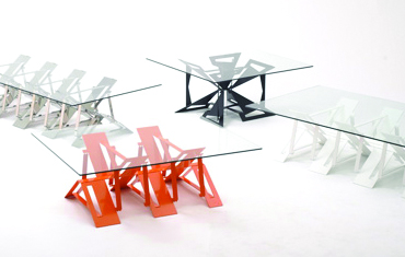 George Rice’s Lasercut 4Fold Table for Formtank