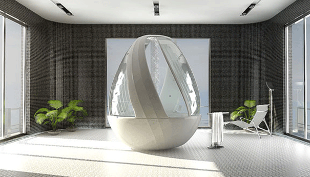 Arina Komarova’s Egg Shower Concept Redefines Hygiene