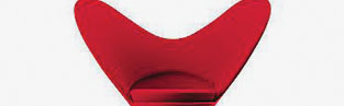 Be My Valentine: I Heart Panton’s Heart Cone Chair