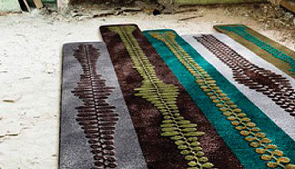 The Advantages of going (sea) Green: Patricia Urquiola’s Cintas Carpet