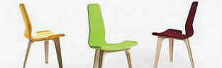 Upholstered Tapas Chair by Matthew Hilton for De La Espada Shows in Milan