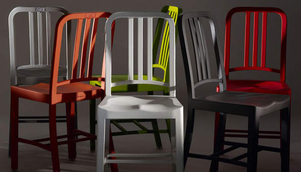 111 Navy Chair: Recycled Plastic Meets Modern Design
