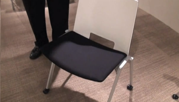 Live at #NeoCon10: The Volant HL3 Chairs by Falcon