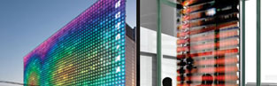 Sol Pix Solar Facade and Media Wall will Light Up Your Life